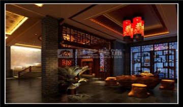 玉宏半岛新中式办公空间4